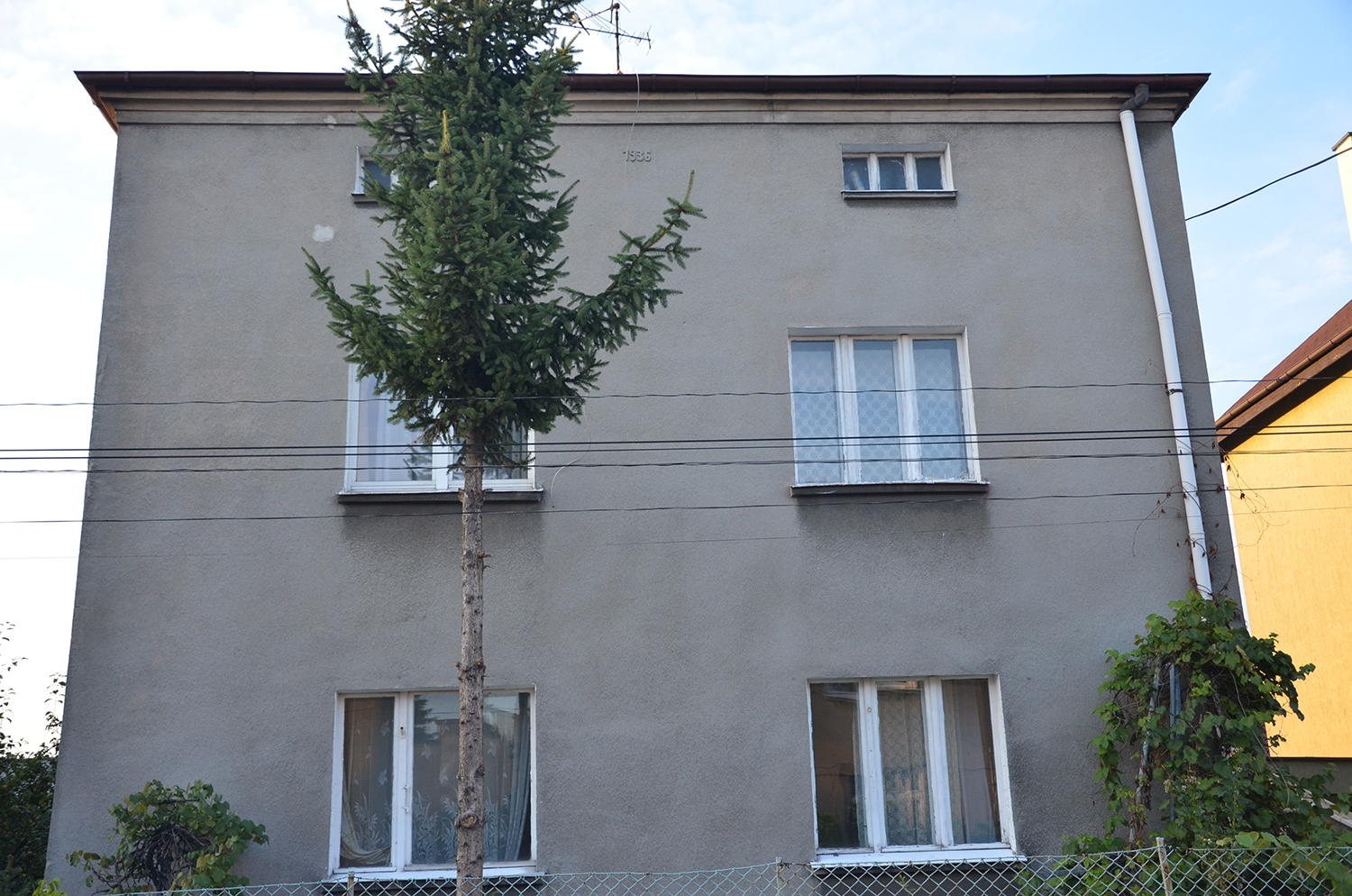 dom z płaskim dachem