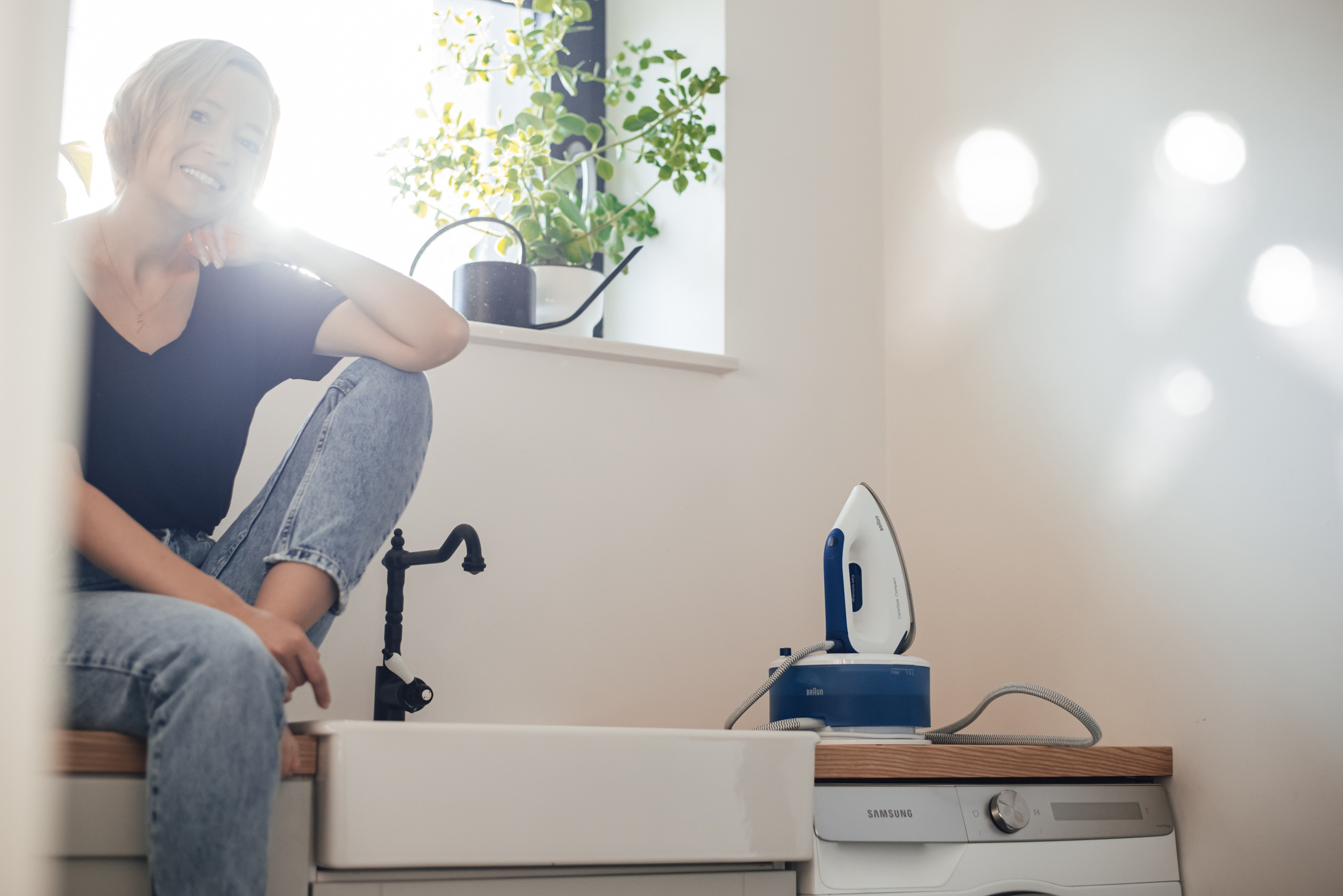 jak urządzić pralnię