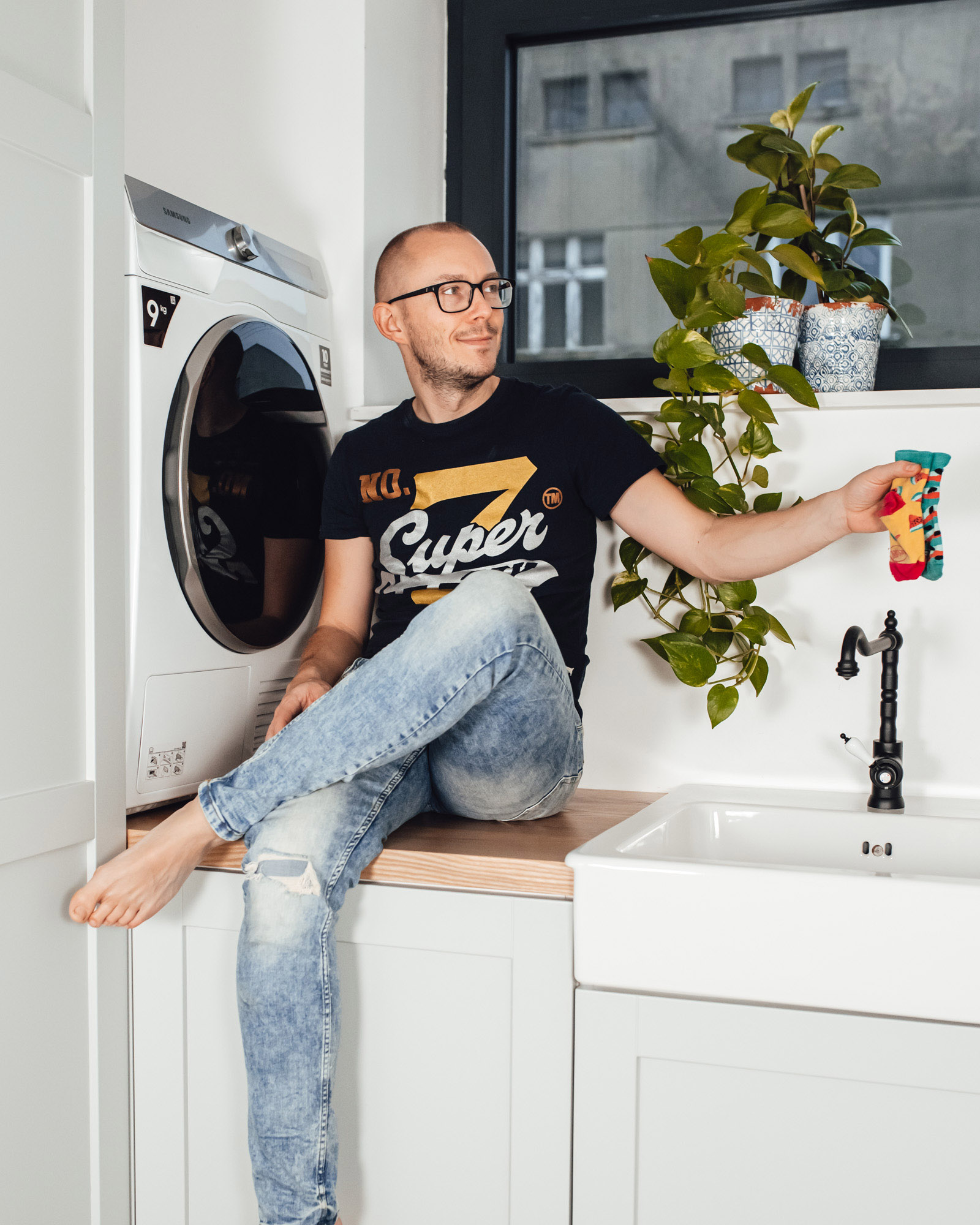 Pralka Samsung AI Control podpowiada najlepszy program suszenia, na podstawie programu prania ? dzięki temu nie mamy problemu z wyborem właściwego programu